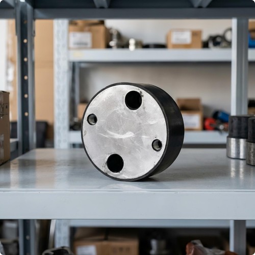 Tamper block with metal - tamper,